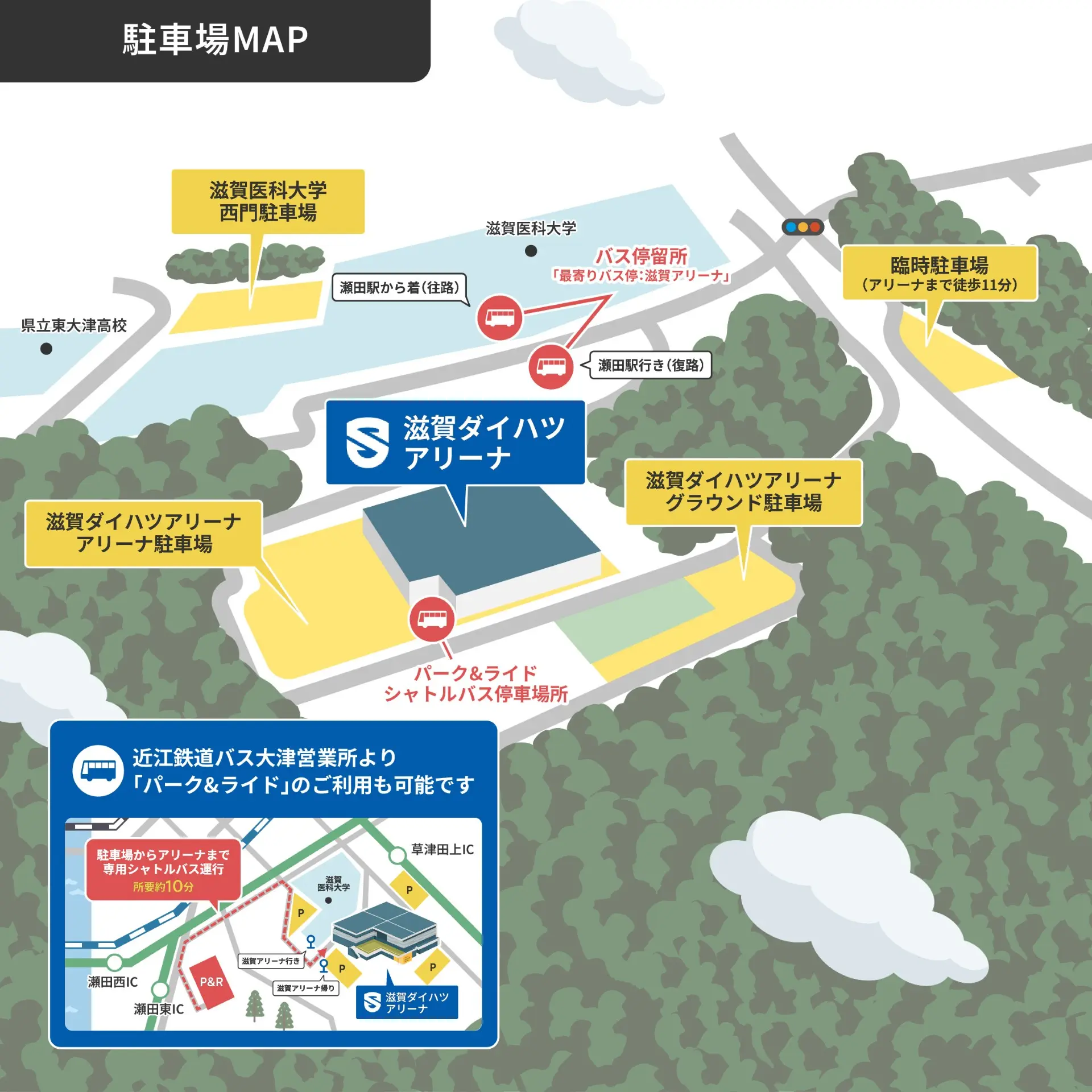 周辺（駐車場）マップ