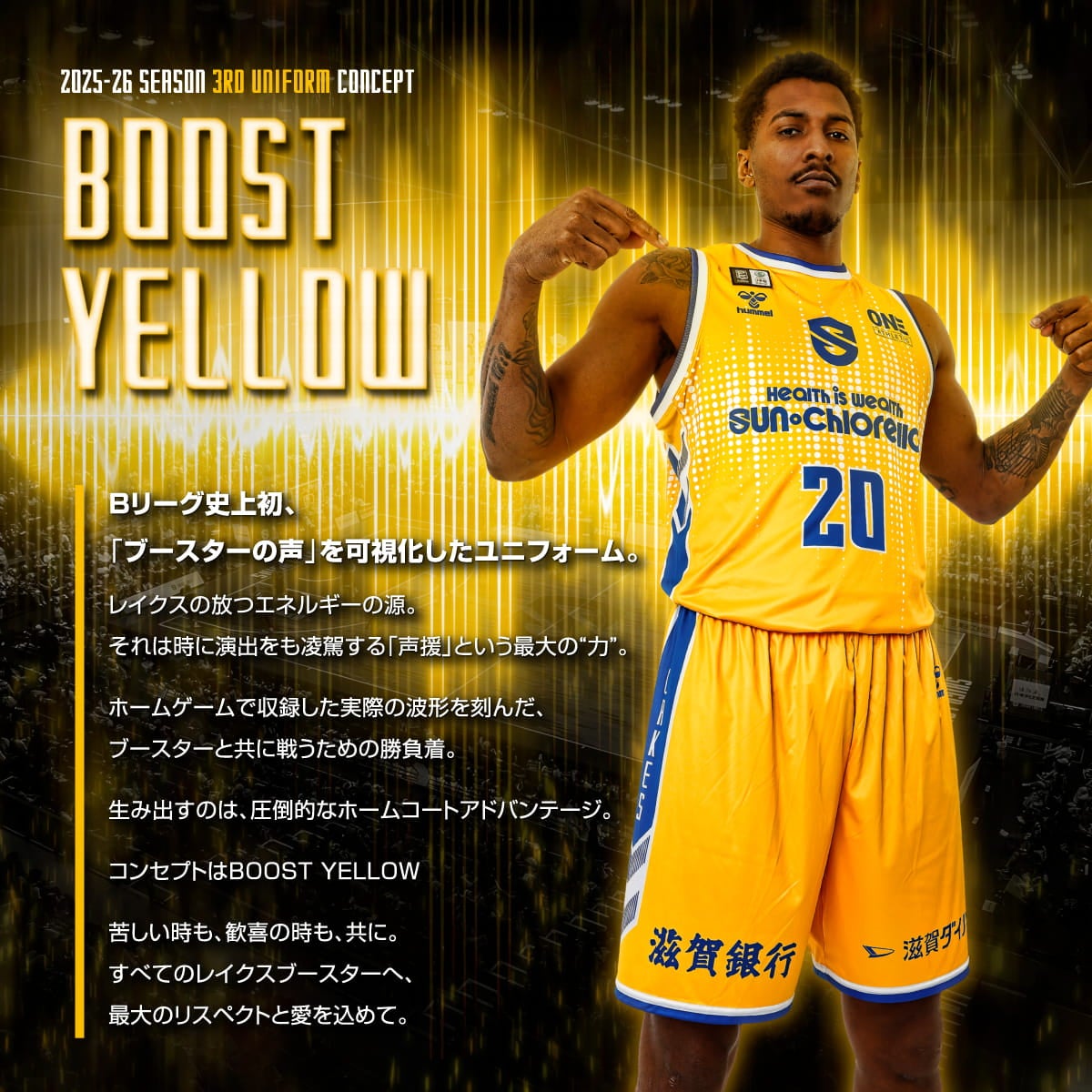 3rdユニフォーム着用選手イメージ