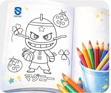 マグニーぬりえ