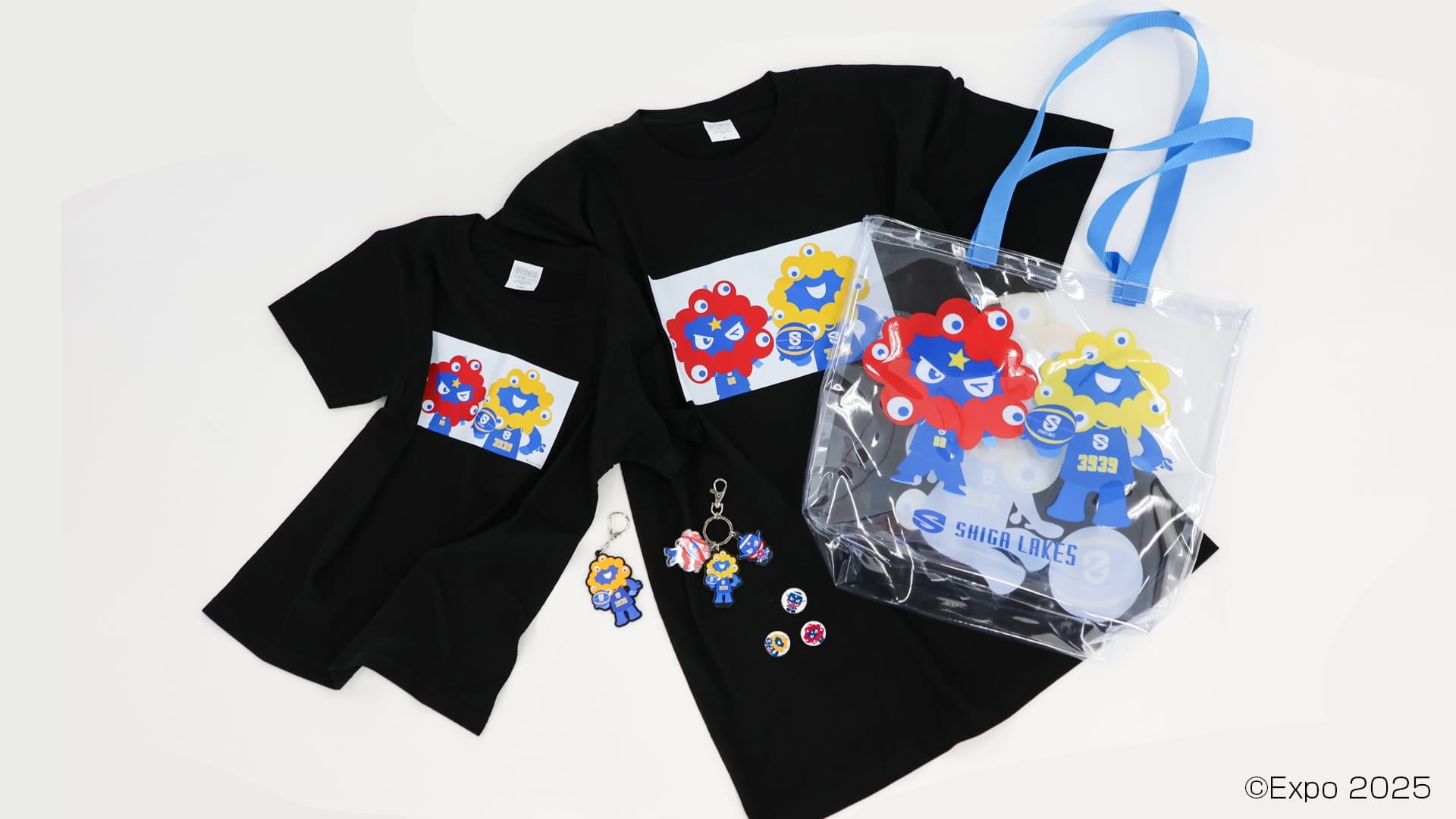 ミャクミャクコラボグッズ集合写真